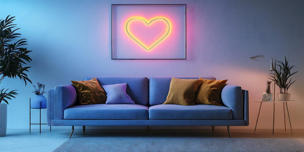 Creative Home Decor Ideas with LED Wall Art For This Summer Vibes